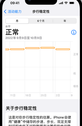 抚远iPhone手机维修如何在iPhone开启'步行稳定性通知'