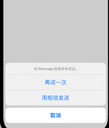 抚远apple维修iPhone上无法正常发送iMessage信息