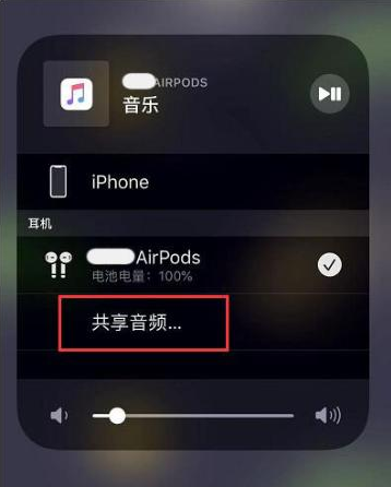 抚远苹果14音频维修点分享iPhone14音频共享设置方法 